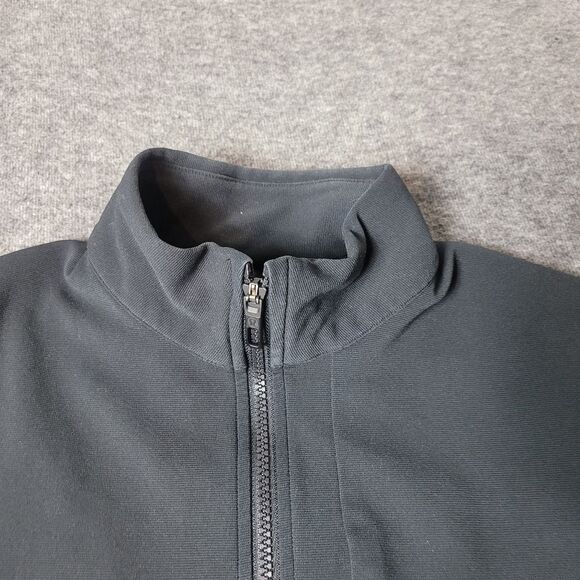 Lululemon Jacket Mens Size M Full Zip Black Stretch Sojourn Casual - Picture 3 of 11